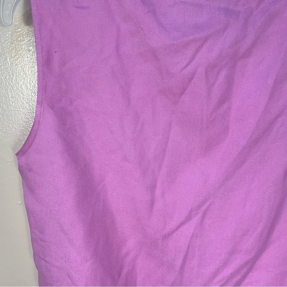 VTG 90s Silk Club Collection Cropped Tank Top - Picture 9 of 10